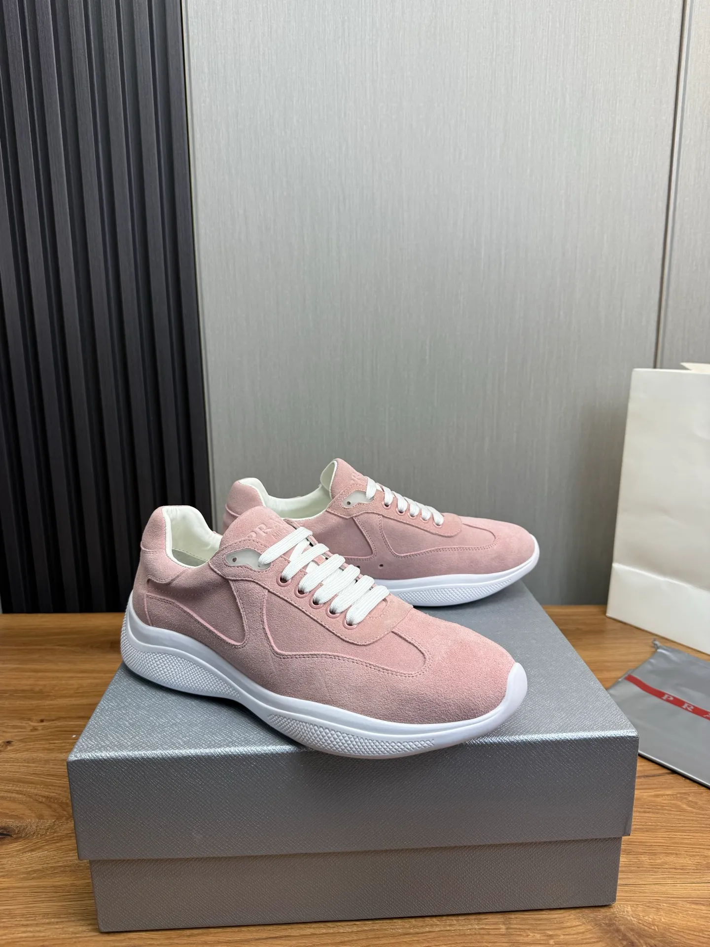 Men's shoes 💰540💰 [PRADA] Men's shoes are popular in the counter, official website is synchronized, 1 high-quality shipment ✔️Original frosted cowhide + cowhide lining, 1🆚1 replica, original sole, 38-45 (45 customized, non-refundable)